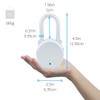 Brilliant Guard Heavy Duty Smart Portable Keyless Bluetooth Padlock