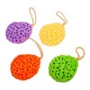 Vaguelly 4pcs Honeycomb Shower Sponges Hydrophilic Bath Sponge Body Scrubber