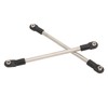 8Pcs Stainless Steel Link Rod 275mm Wheelbase Stainless Steel Link