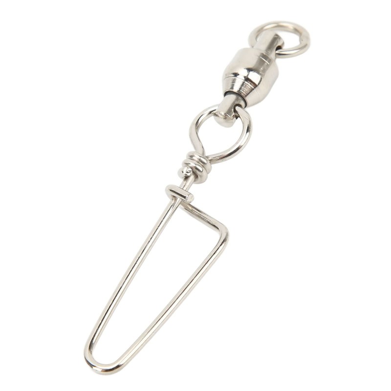 Broches Giratorios de Pesca, 20 Piezas de Acero Inoxidable de