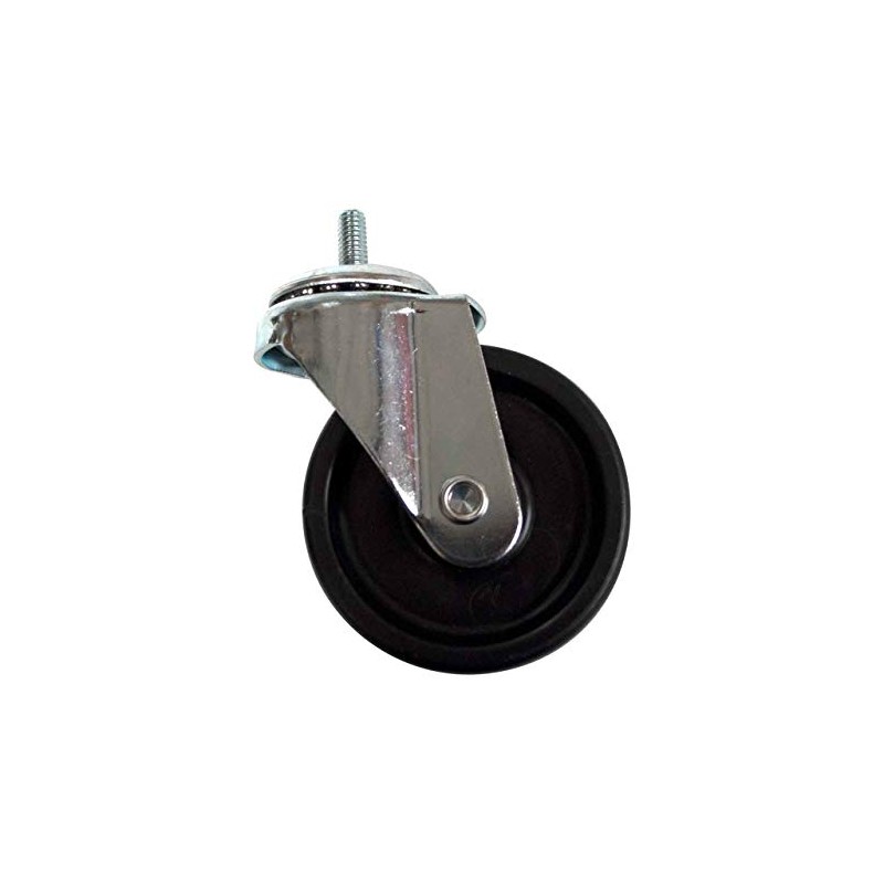 Miller Electric Swivel Caster,Plastic,4" Dia.