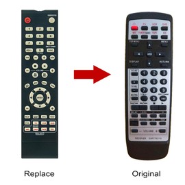 EUR7702110 Replacemrnt Remote Control Fit for Panasonic AV Receiver SA-HE7 SC-HE7 SA-HE70E-S SA-HE9 SA-HE9EGS SAHE7 SAHE70ES