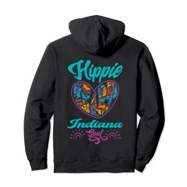Gypsy Costume Woman Outfit Hippie Heart Indiana Soul Pullover Hoodie