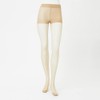 Gunze Sabrina Tights SB520, Women's, Shaping, 3 Pairs, Run-Resistant, light