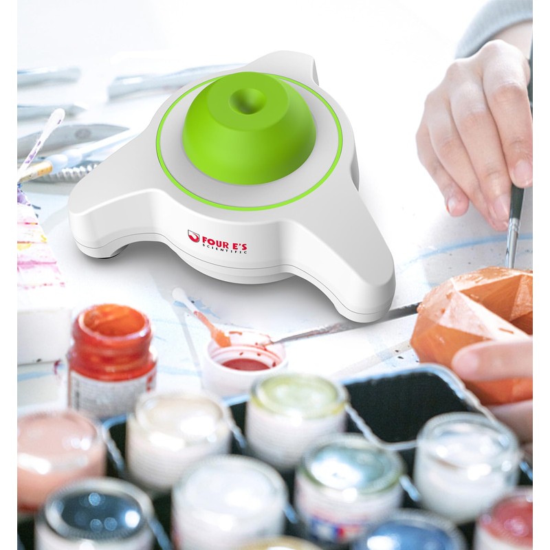 FOUR E'S SCIENTIFIC Mini Vortex Mixer, 5600rpm Paint Shaker, Green