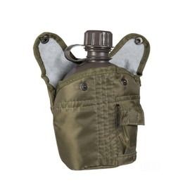 Mil-Tec Unisex – Erwachsene Flasche-14505001 Flasche, Oliv, Kunststoff, Einheitsgröße