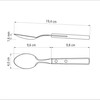 Tramontina Wood Table Spoon, Polywood, 7.5 inches (19 cm), Red,