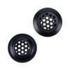 MY MIRONEY Air Vents 1-Inch(25mm) 10Pcs Black Circular Soffit Vent