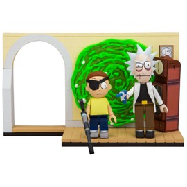 McFarlane Toys Rick & Morty Evil Rick & Morty Small Construction Interlocking Building Set