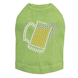 Beer Mug - Dog Tank, XS Lime Green