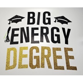 Ferburitar Big Degree Energy Banner,Congrat