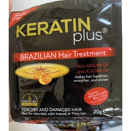 Keratin Plus Brazilian Hair Treatment For Dry And Damage Hair 1 Dozen 20g each