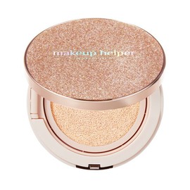 Makeup Helper 메이크업헬퍼 앰플 글로우 쿠션 23g 로즈 글리터 Makeup Helper Ampoule Glow Cushion 23g Rose Glitter