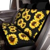 KEIAHUAN Cool Wolf Car Seat Cover Backrest Seat Protector Full