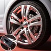 MEAJOO 4PCS Spiked Style Tire Valve Stem Caps, Corrosion Resistant,