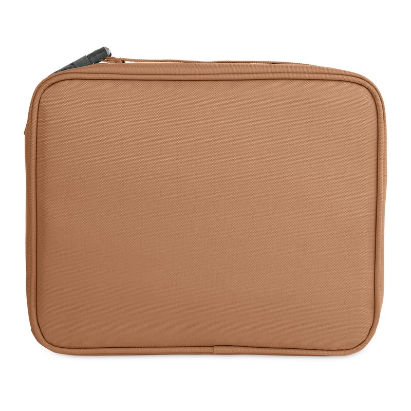 PackIt Freezable Classic Lunch Box, Almond, Built with ECOFREEZE Technology,