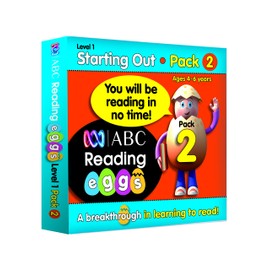 ABC Reading Eggs Level 1 Starting Out Book Pack 2 Ages 4-6