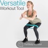 Core Balance Mini Resistance Bands Set Of 5 With Bag