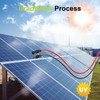 JXMXRPV Solar Cable Extension 33Ft 10AWG, Solar Wire with Tool-Free