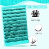 Individual Eyelashes,Cluster Lashes D Curl 200Pcs 30D Lash Extension,Soft Wispy