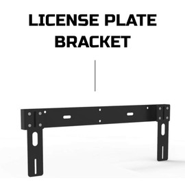 SpeedTech Lights License Plate Bracket Z Series LED Strobe Light for Police Cars, Construction Trucks, Service Vehicles, Plows, Emergency Vehicles. Flashing Hazard Beacon Lights