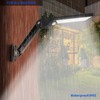 Aqonsie 56LED Remote Solar Flood Light, Outside Security Motion Sensor