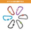 Brotree Carabiner Keychain D-Ring Clip Back Hanger Aluminum Alloy Screw