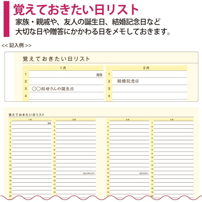 コクヨ ノート 贈答記録をまとめるノート LES-R103