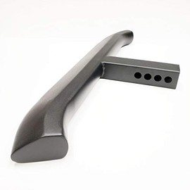 LEDIN 28" L Towing Hitch Step Bar 2" Receiver Black Slant Universal Truck Trailer Rear Bumper Guard