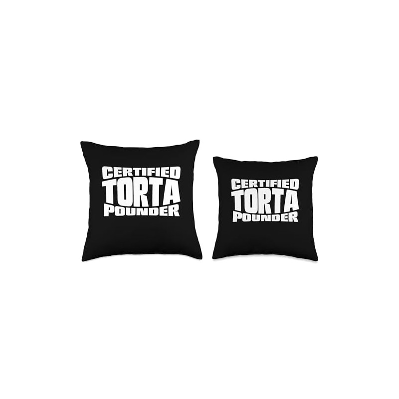 Certified Torta Pounder Throw Pillow