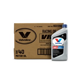 Valvoline VR1 Racing SAE 40 Motor Oil 1 QT, Case of 6