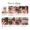 ALISY Human Hair I TIP Tip Extensions Remy Hair Color
