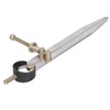 Spacing Gauge Adjustable Wing Divider Leather Craft Drawing Compasses Woodworking