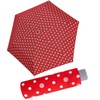 Doppler Mini Children's Pocket Umbrella Dots Red