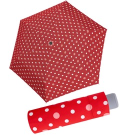Doppler Mini Children's Pocket Umbrella Dots Red