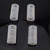 OriGlam 4Pcs AA to C Size Battery Converter, Battery Adapter