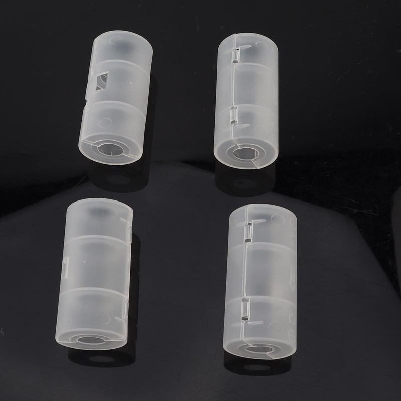 OriGlam 4Pcs AA to C Size Battery Converter, Battery Adapter
