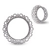 COOEAR Cool Hollow Ear Tunnels Piercing Plugs, Copper Gauges for
