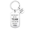 MADHAHEFU Coaches Gifts for Men Thank You Keyring Manager Gift