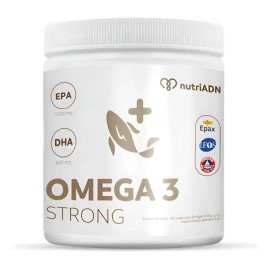 Omega 3 Strong Epa, Dha, Dpa Aceite De Pescado 1000mg 120cap                                                                                          