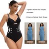 SHAPERX Open Bust Shapewear Damen Bauchweg Nahtlos Abnehmen Bodysuit Sculpting