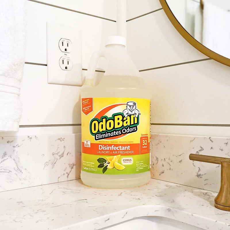 OdoBan Disinfectant Concentrate and Odor Eliminator, 1 Gallon, Citrus Scent