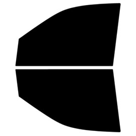 Trueline Automotive Precut Auto Window Tint Compatible with Honda Odyssey 1999-2004 - 20% Front Sides Only - Front Car Window Tint - Window Tint for Cars - Ceramic Window Tint Kit