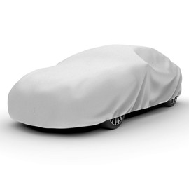 Budge Budge Lite Car Cover Dirtproof, Scratch Resistant, Breathable, Dustproof, Car Cover Fits Sedans up to 200", Gray