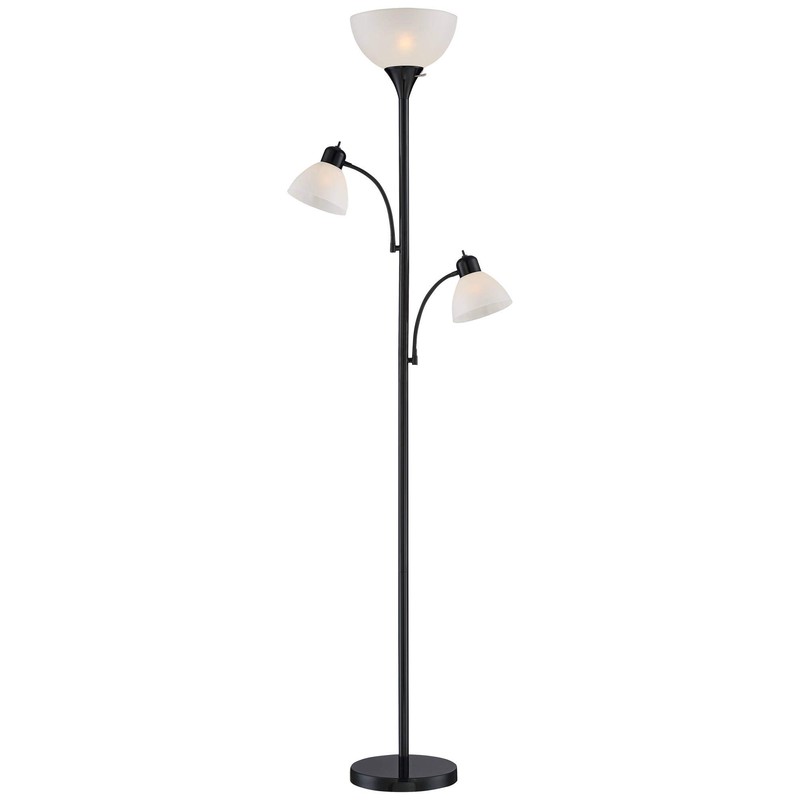 360 Lighting Bingham Modern Torchiere Standing Floor Lamp 71 1/2"