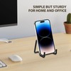 Plate Holder Easel Display Stand - 3 inch Metal Plate