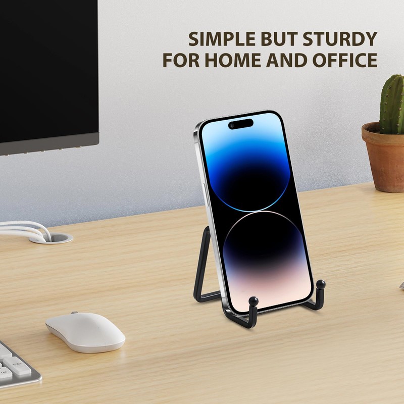 Plate Holder Easel Display Stand - 3 inch Metal Plate