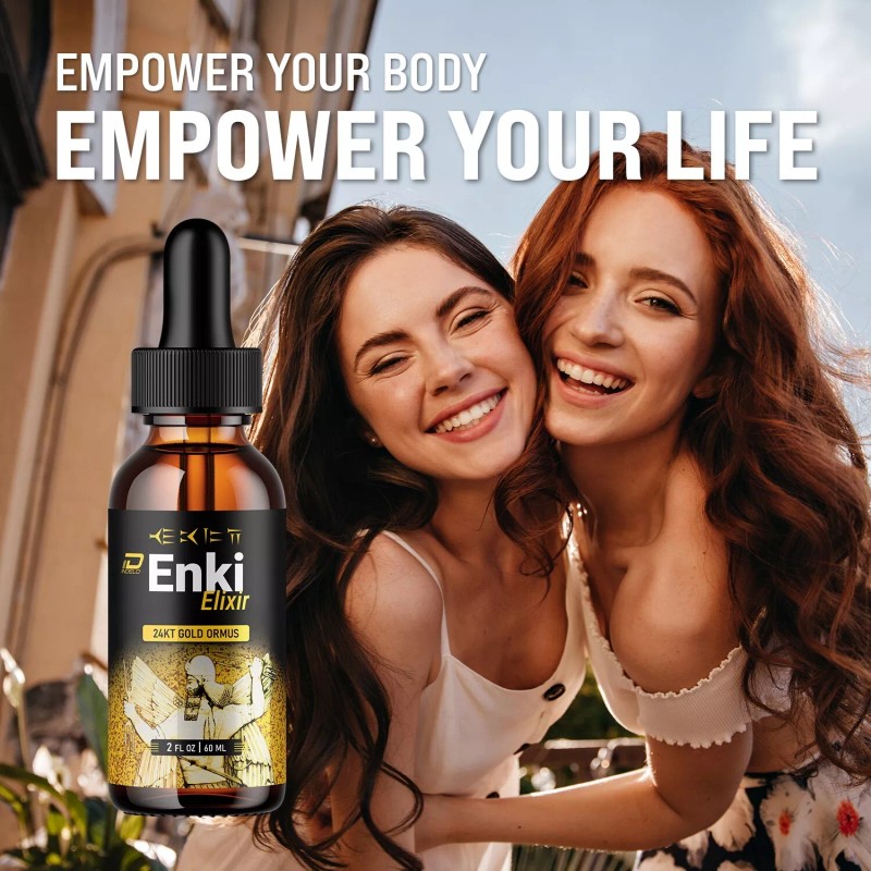 Enki Elixir (5 Pack) Enki Elixir Drops Healthy Formula-EnkiEl