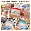 Pill Pouches Bags for Travel 14 Pieces, A8 Reusable Zippered