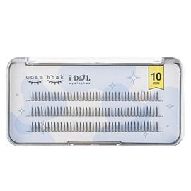 Blinking Idol Lash Artificial Strand Eyelashes Type A 10mm, 1 Piece / 깜빡 아이돌 래쉬 인조 가닥속눈썹 A형 10mm, 1개